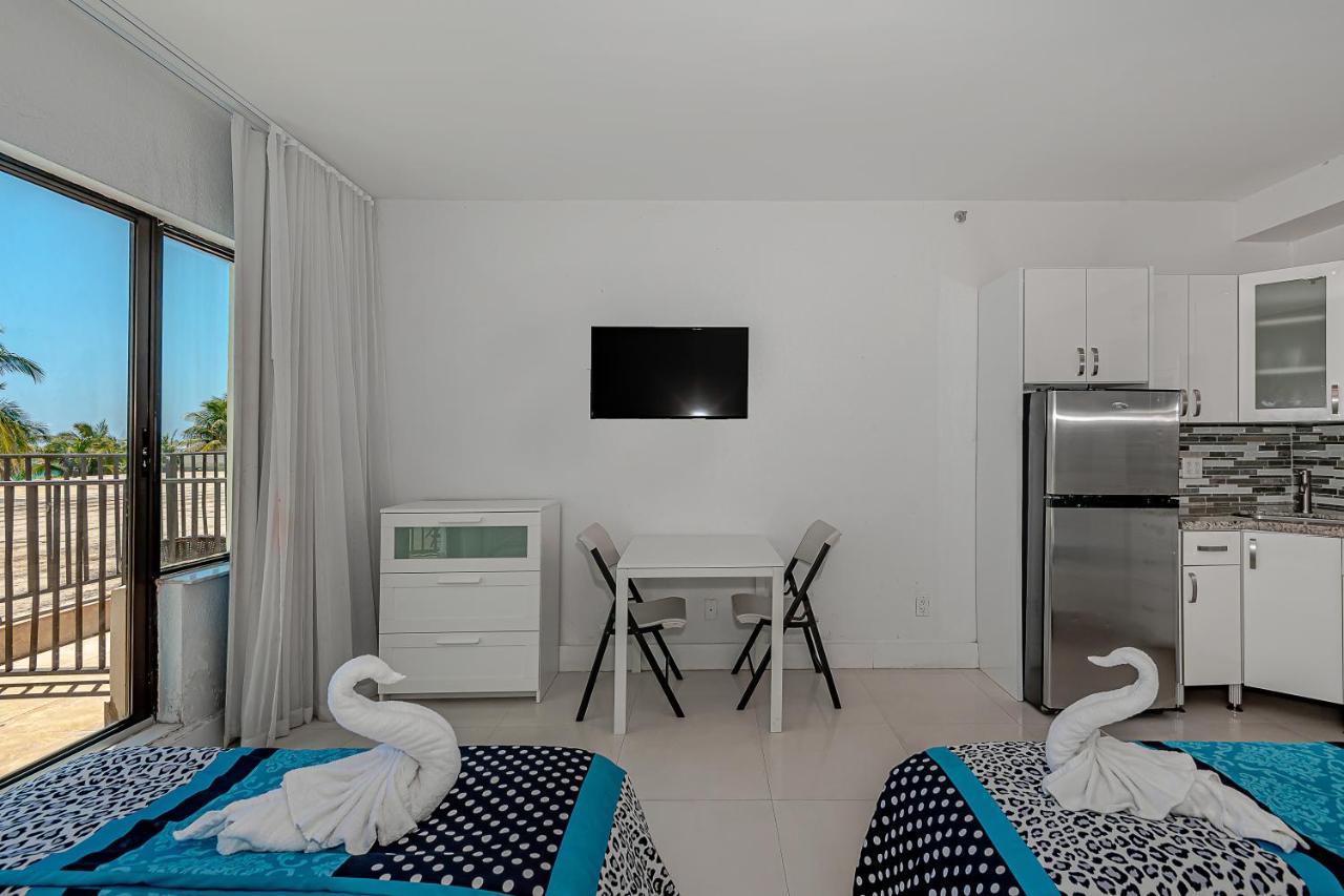 Beach Front Studio Miami Beach Dış mekan fotoğraf